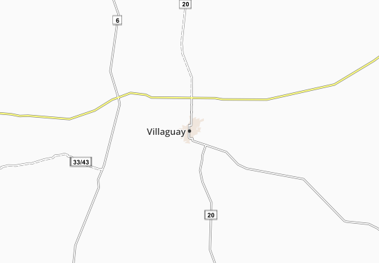 Kaart Plattegrond Villaguay