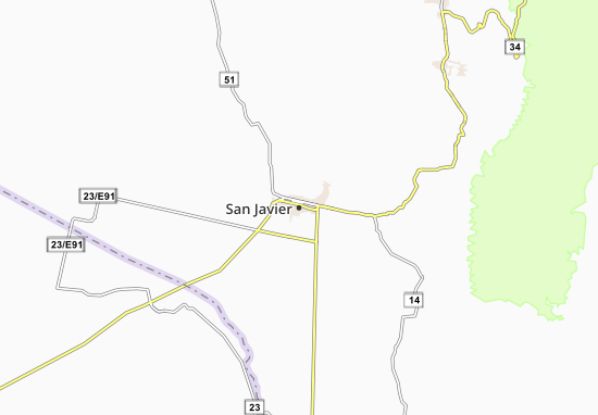 Carte-Plan San Javier