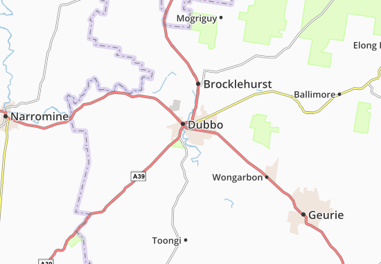 Dubbo Map
