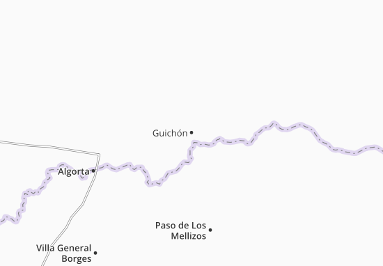 Mapa Guichón