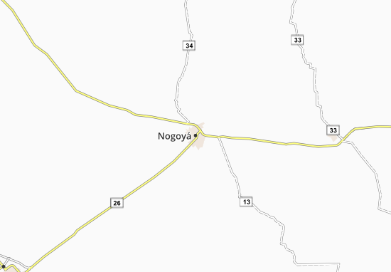 Nogoyá Map