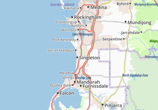Peelhurst Map