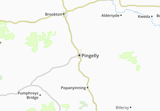 Carte-Plan Pingelly