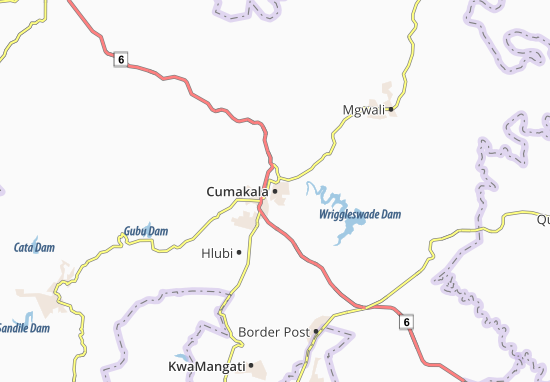 Mapa Cumakala