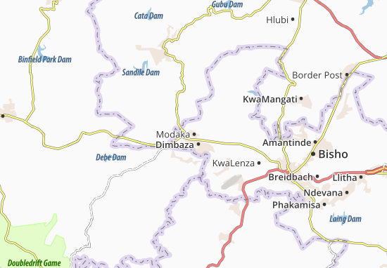 Karte Stadtplan Modaka