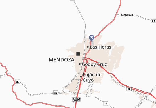 Mendoza Map