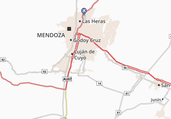 Maipú Map
