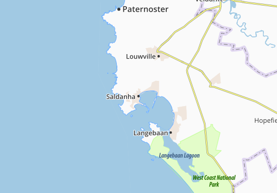 Saldanha Map