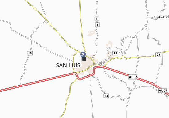 Mappe-Piantine San Luis