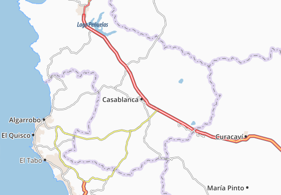 Mapa Casablanca