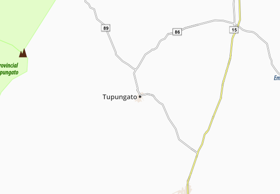 Karte Stadtplan Tupungato