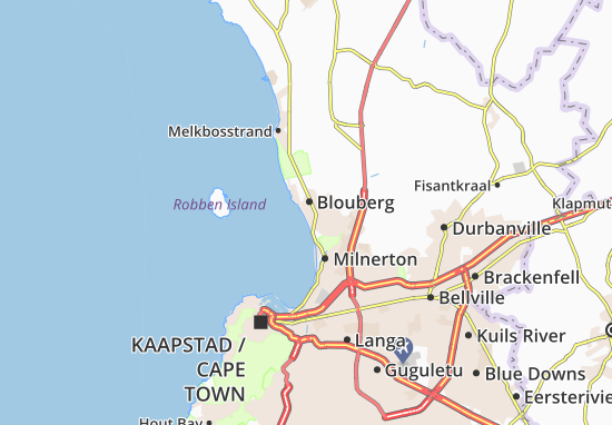 Karte Stadtplan Bloubergrant