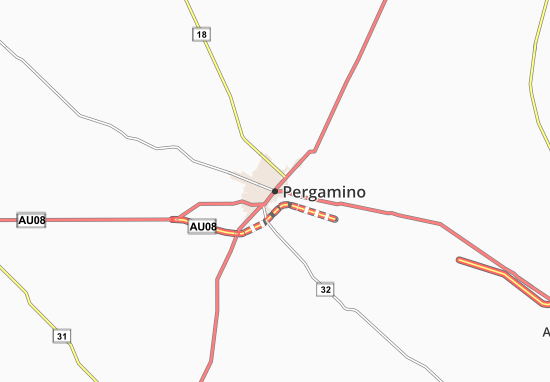 Karte Stadtplan Pergamino