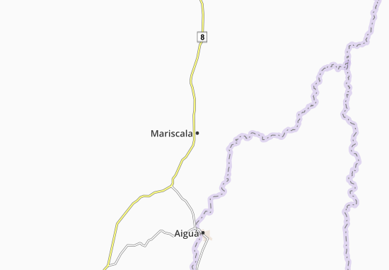 Karte Stadtplan Mariscala