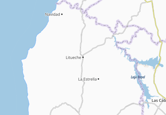 Mapa Litueche