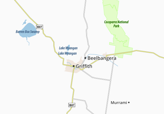 Beelbangera Map