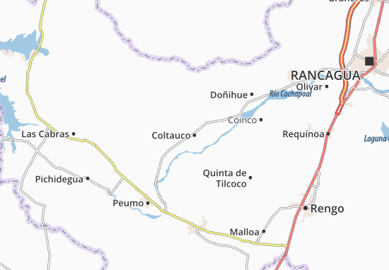 Karte Stadtplan Coltauco