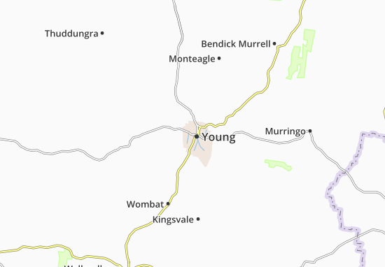 Mapa Young