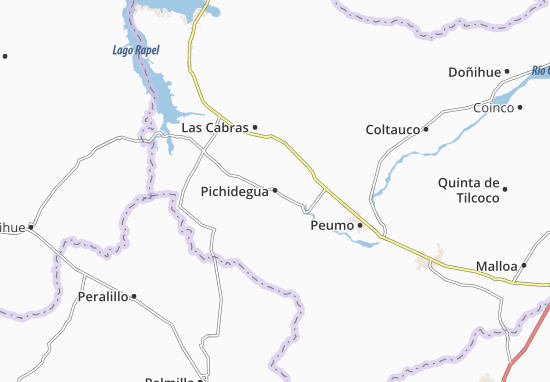 Karte Stadtplan Pichidegua