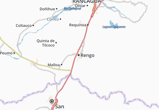 Mapa Rengo