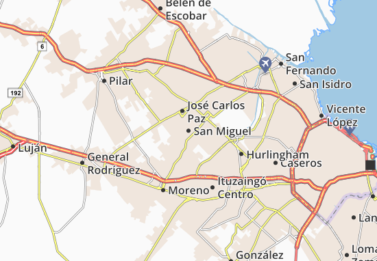 San Miguel Map