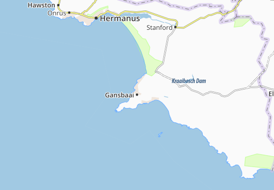 Gansbaai Map
