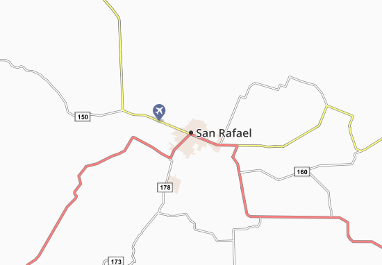 Carte-Plan San Rafael