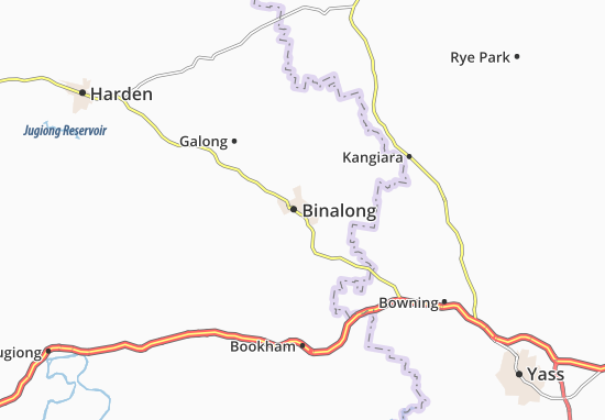 Mapa Binalong