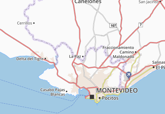 Mapa La Paz