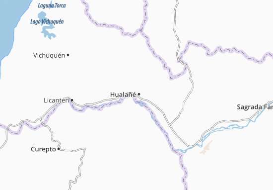 Hualañé Map