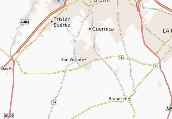 San Vicente Map