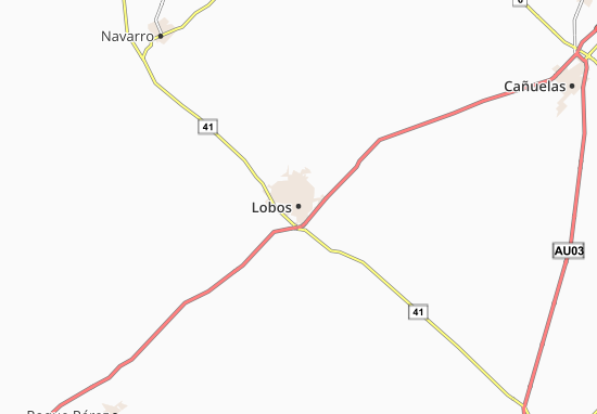 Karte Stadtplan Lobos