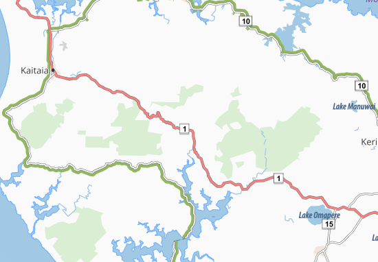 Mangamuka Map