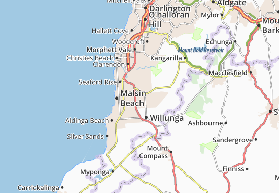 Mappe-Piantine Mclaren Vale