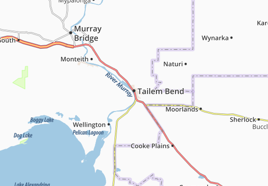 Tailem Bend Map