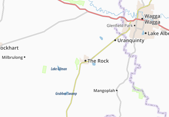 Mapa The Rock