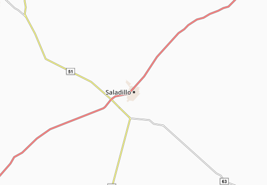 Saladillo Map