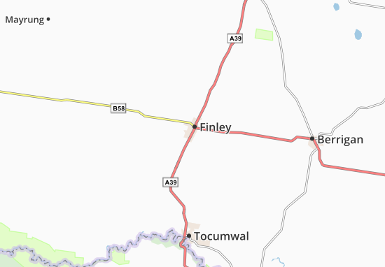 Mapa Finley