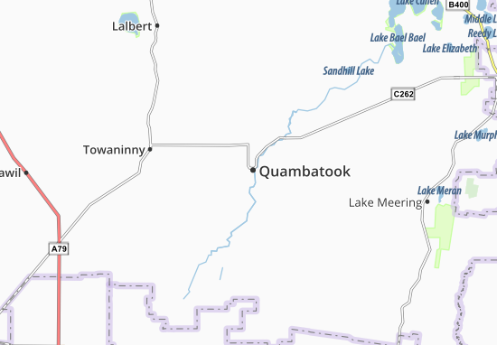 Mapa Quambatook