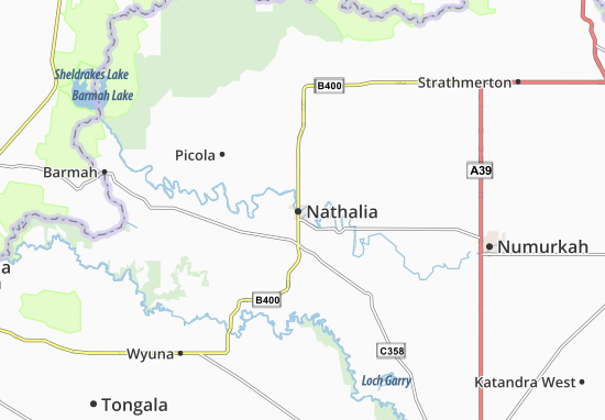 Nathalia Map