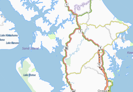 Karte Stadtplan Tauhoa
