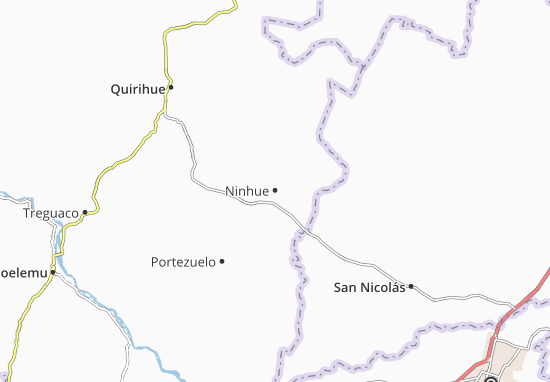 Karte Stadtplan Ninhue