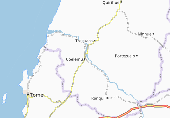 Mapa Coelemu