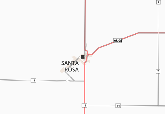Mapa Santa Rosa