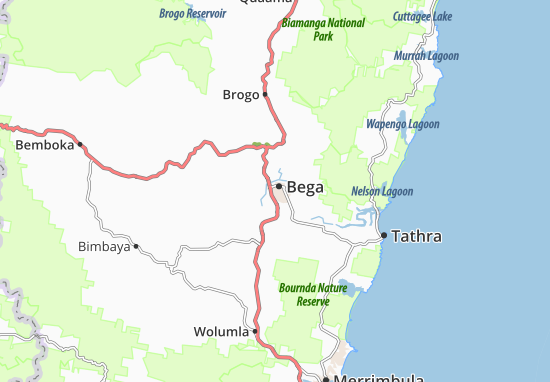 Bega Map