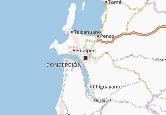 Mapa Concepción