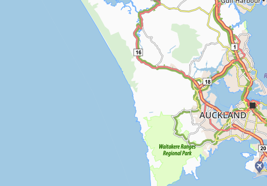 Muriwai Map