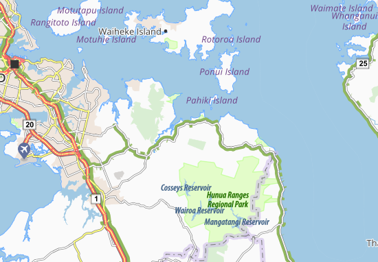 Mataitai Map