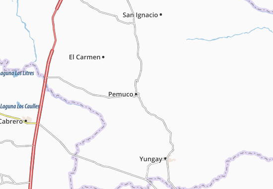 Pemuco Map