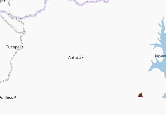 Mapa Antuco